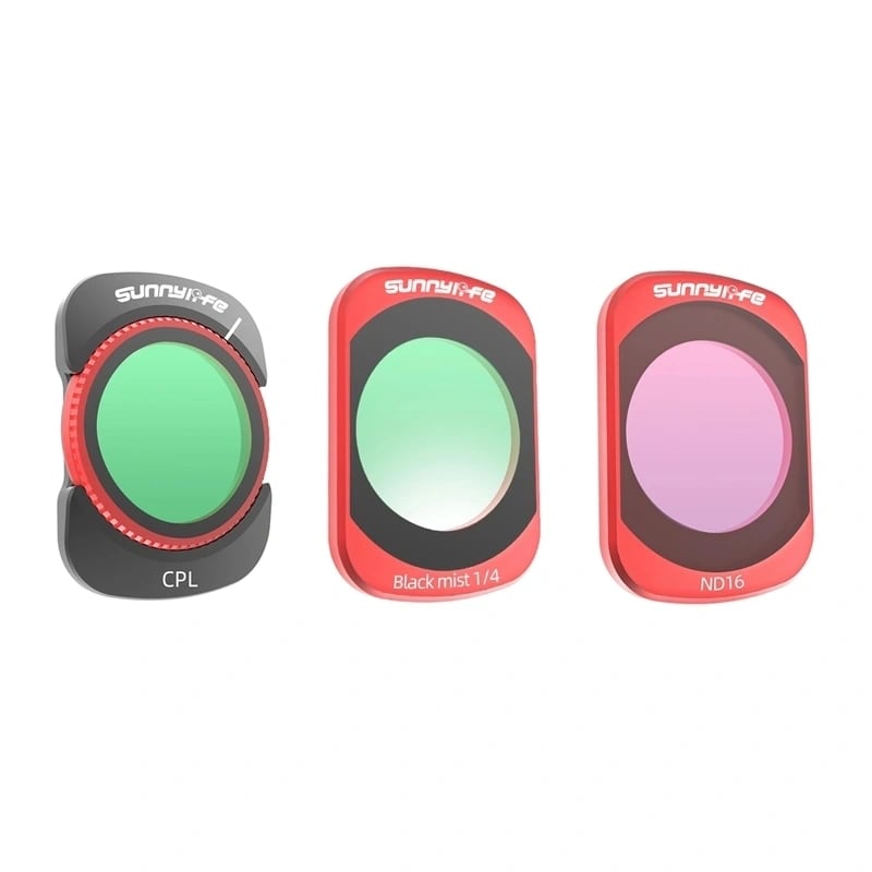 Sunnylife Pocket 4 / 3 CPL ND16 1 / 4 Black Mist-filterset