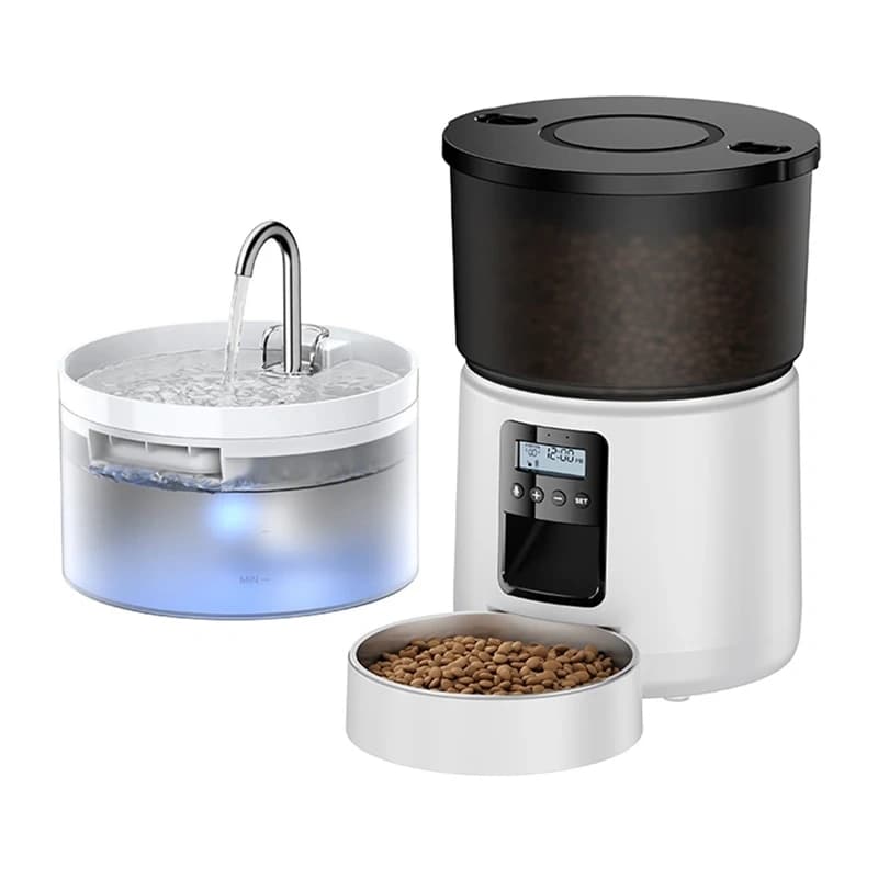 Rojeco Button 3L livsmedelsdispenser med 2L vattendispenser