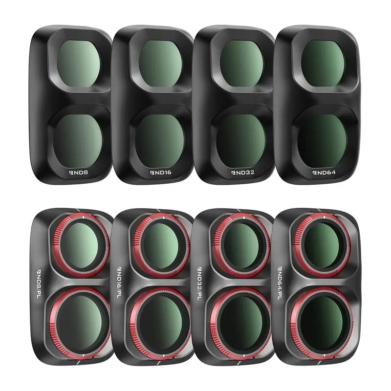 Freewell Osmo Pocket 4P filterpaket för hela dagen (8-pack)