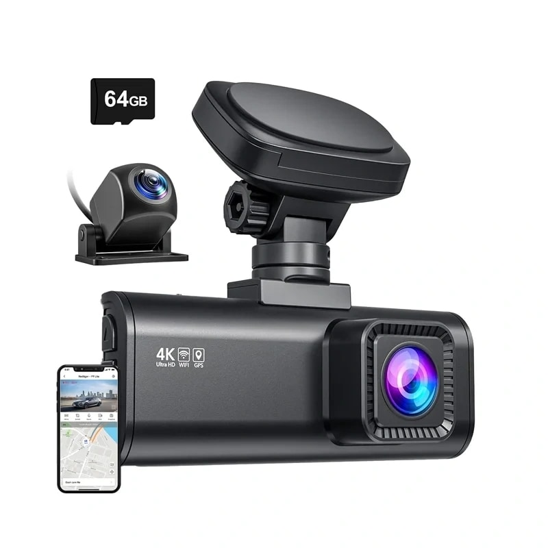 REDTIGER F7N WiFi 4K + 1080p ajotallennin