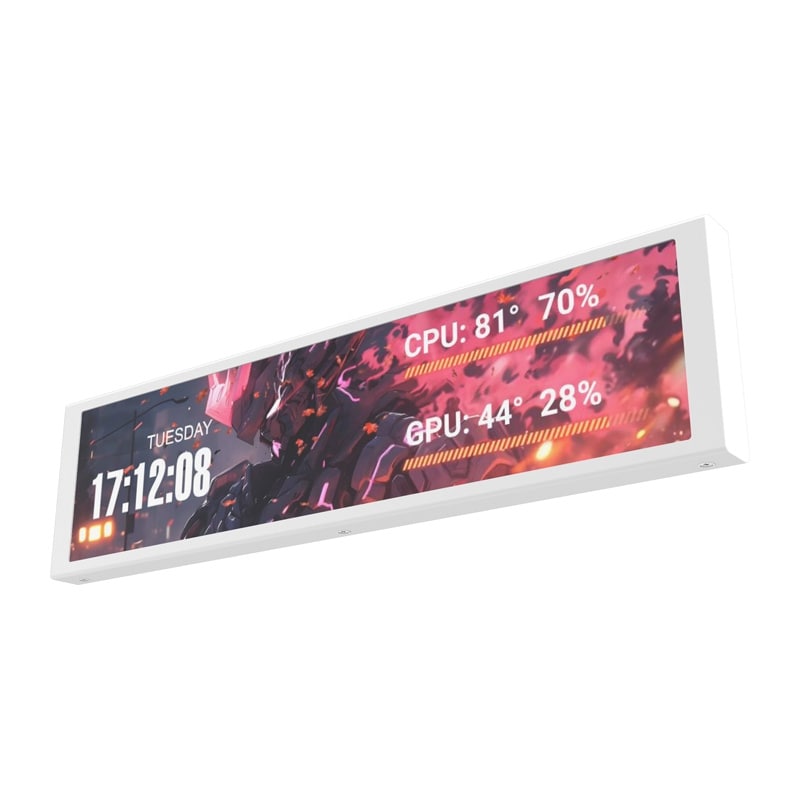 Darkflash 9,2-tums IPS-skärm V92 (vit)