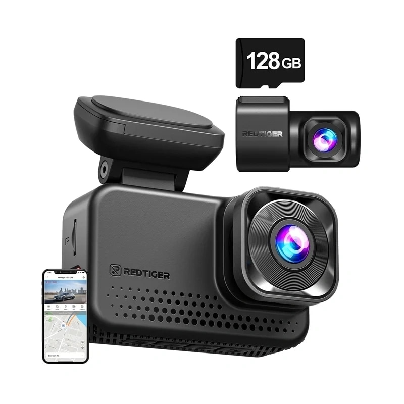 REDTIGER VC70 Wi-Fi 4K + 2,5K 128 GB ajotallennin