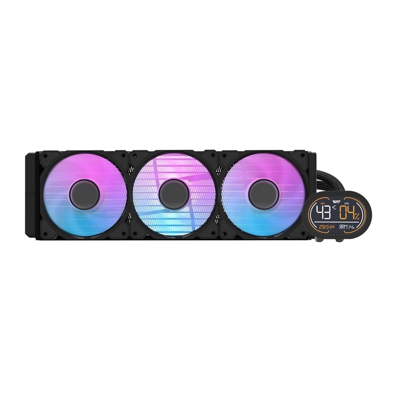 Darkflash DH360D v2 CPU-kylare (svart)