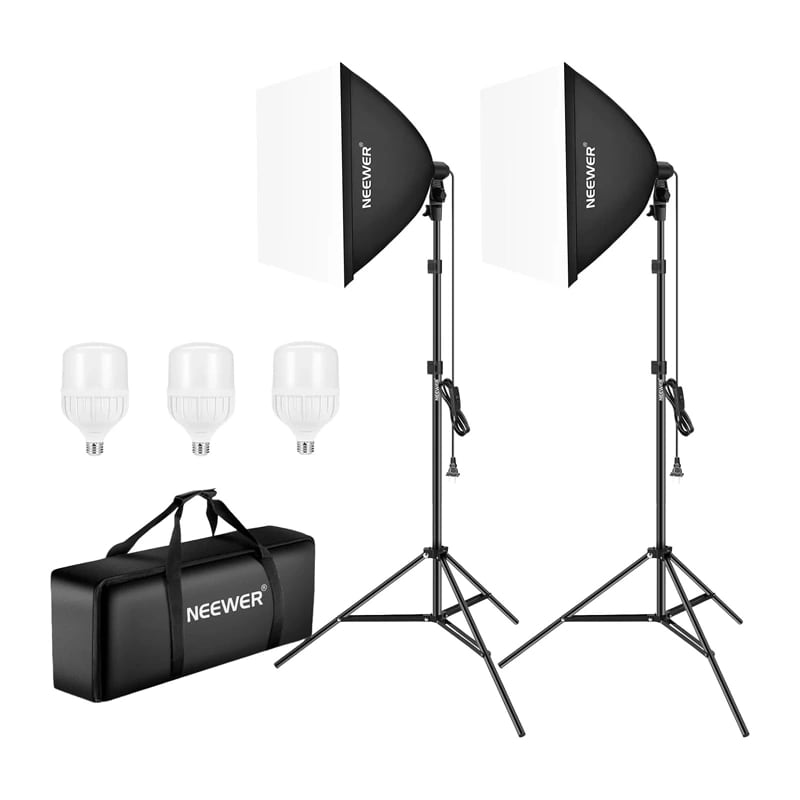 Softbox-belysningsset 10102773 700 W, 3 st.