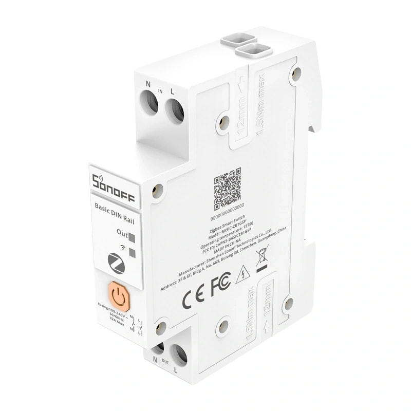 Smart strömbrytare Sonoff BASIC-ZB1GSP ZigBee