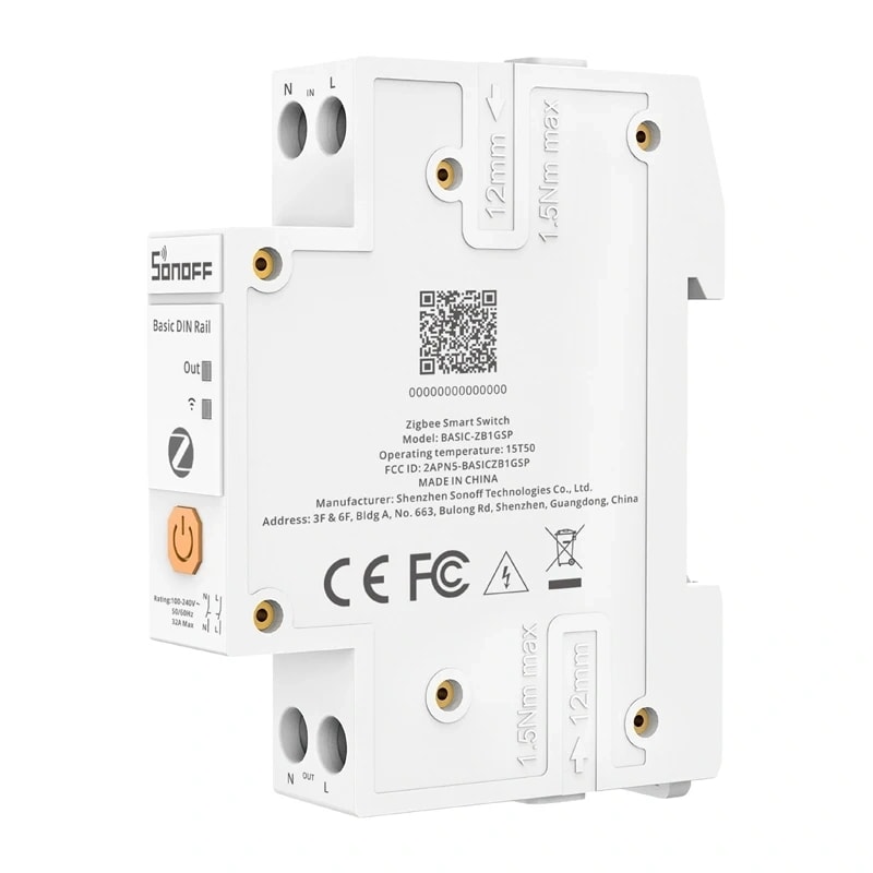 Smart strömbrytare Sonoff BASIC-ZB1GSP ZigBee