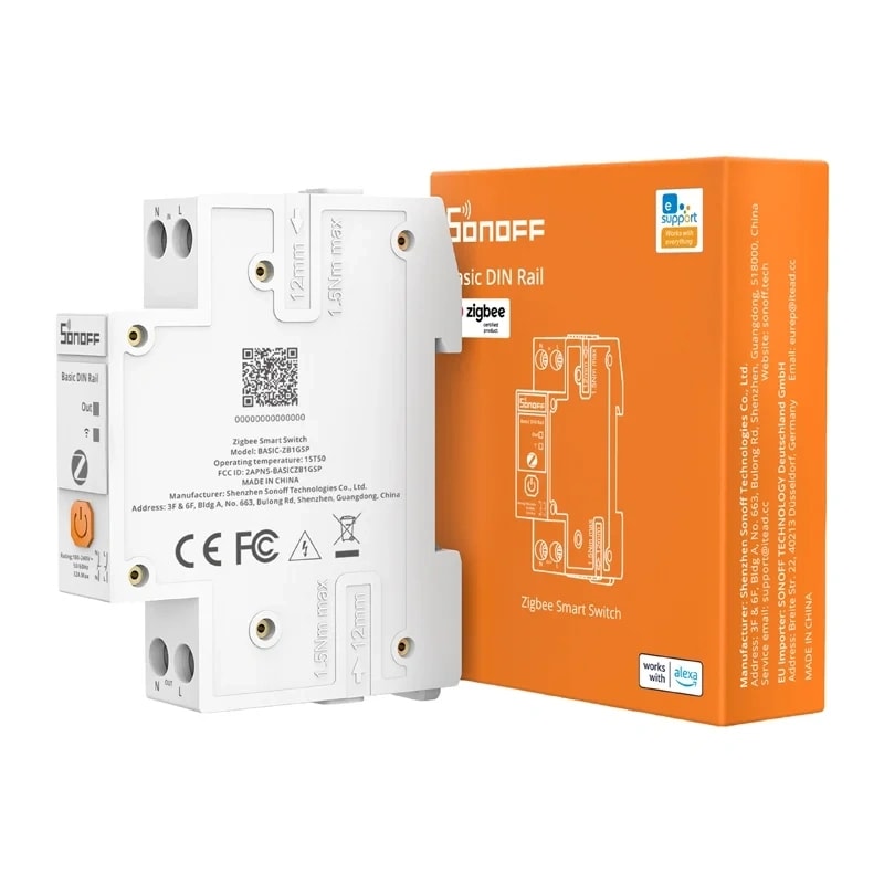 Smart strömbrytare Sonoff BASIC-ZB1GSP ZigBee