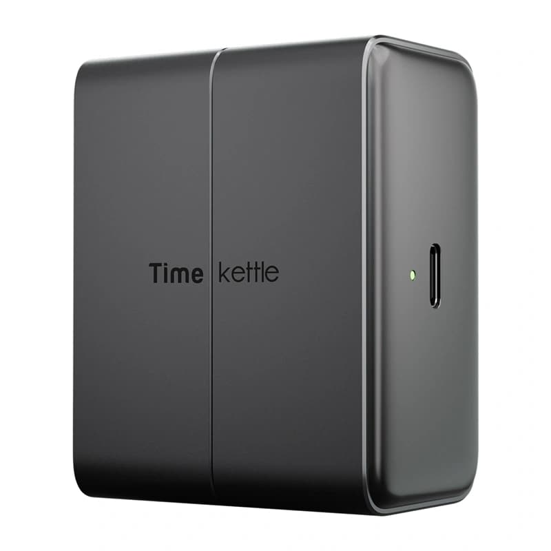TimeKettle W4 Plus TWS-hörlurar med översättningsfunktion (svarta)