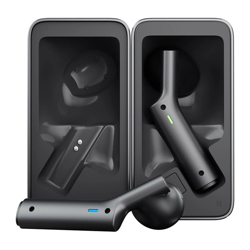 TimeKettle W4 Plus TWS-hörlurar med översättningsfunktion (svarta)