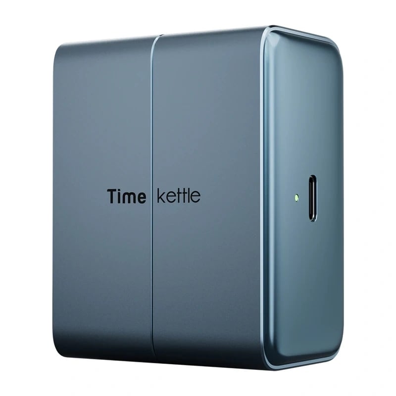 TimeKettle W4 Plus TWS-hörlurar med översättningsfunktion (blå)