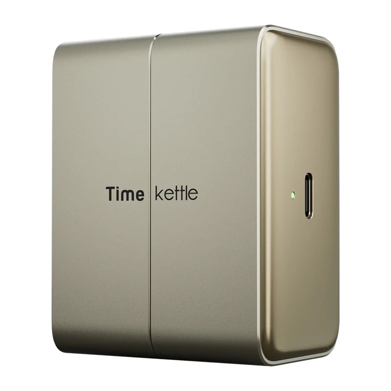 TimeKettle W4 Plus TWS-hörlurar med översättningsfunktion (guld)
