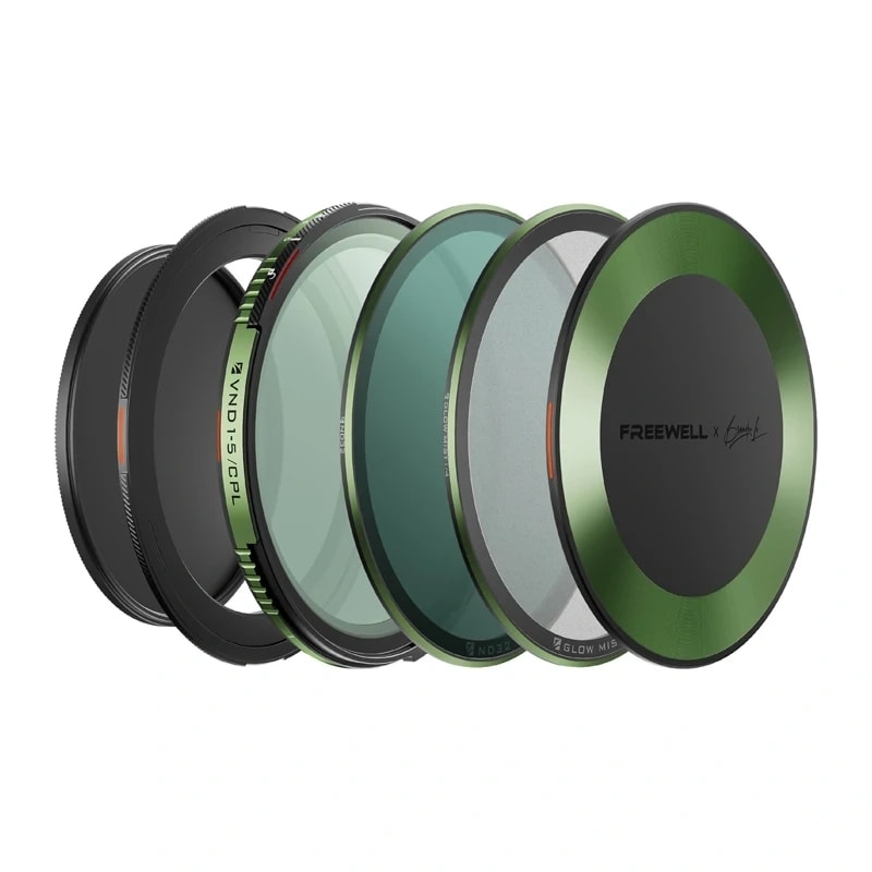 Sats med variabelt ND-CPL-filter Freewell Brandon Li 86 mm