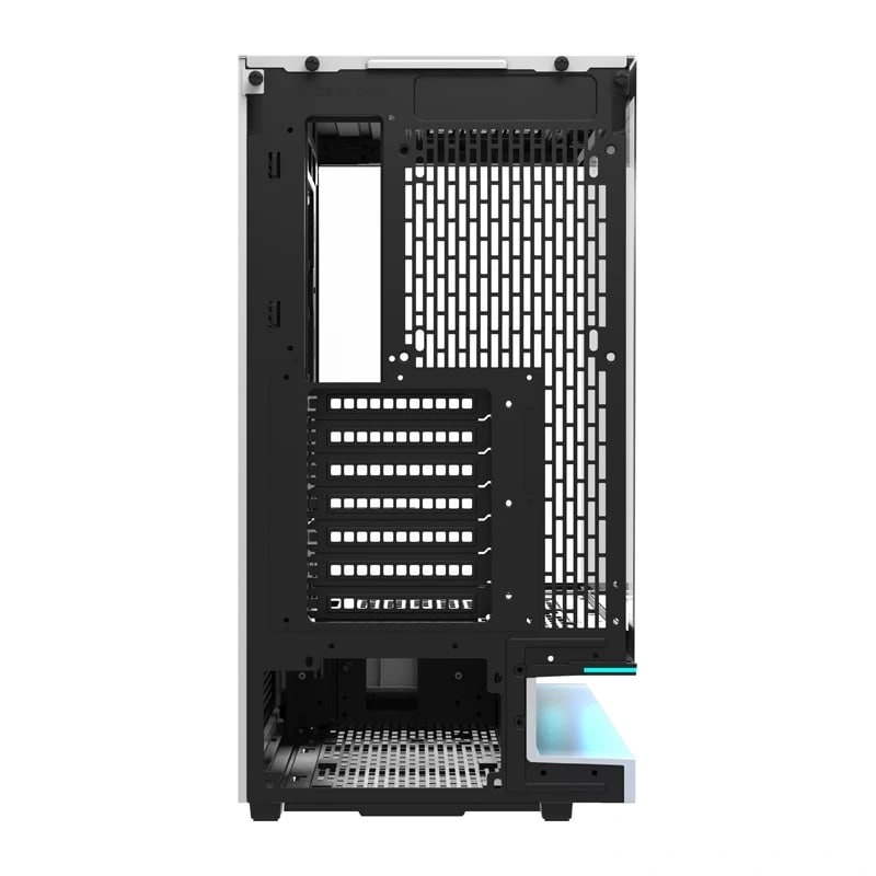 DarkFlash F1 ATX-datorchassi + 6 fläktar (vit)