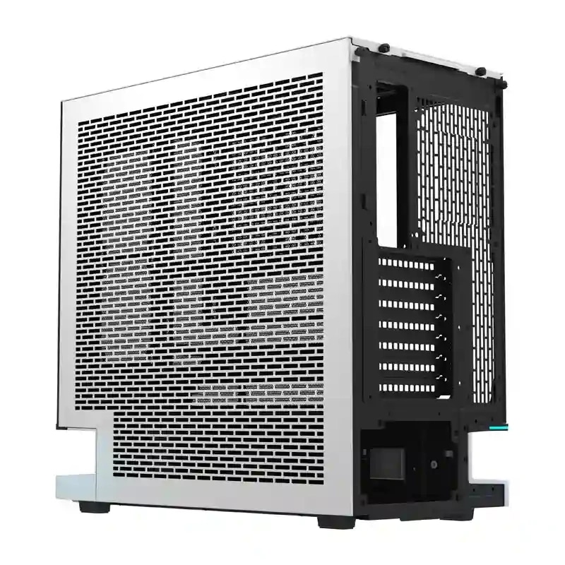 DarkFlash F1 ATX-datorchassi + 6 fläktar (vit)