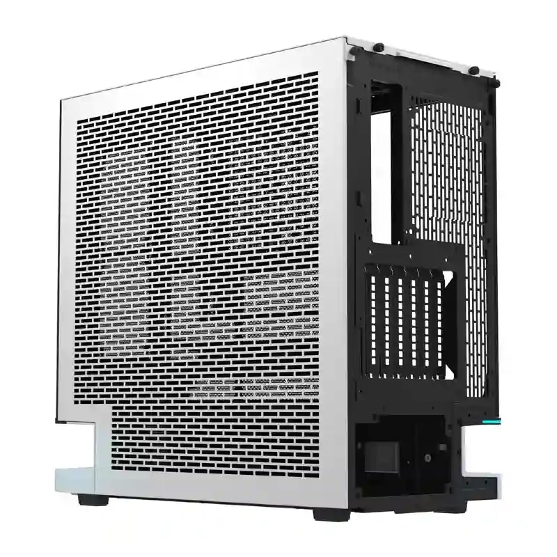 DarkFlash F1 ATX-datorchassi + 6 fläktar (vit)