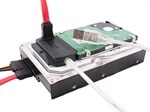 USB 2.0 till SATA / IDE omvandlare / adapter kit