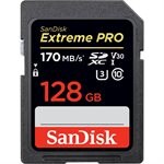 128GB SanDisk Extreme Pro SDXC Class 10 UHS-I U3 V30 A2 170/90MB/s