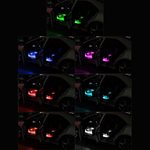Belysning bilgolv 36st LED 4i1 RGB Neon - Fjärr