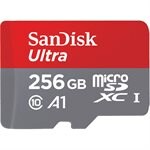 256GB SanDisk Ultra microSDXC Class 10 UHS-I A1