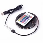 Led Slinga 5050 USB rgb färg Remote 24knappars - 3 meter Vattentät