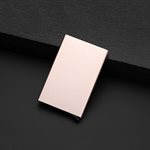 Korthållare kreditfodral RFID-skydd Aluminium Pop-up - Guldfärg