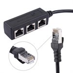 Förgreningskontakt / splitter RJ45 för Ethernet