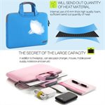 Hård laptop väska med handtag 13,3" - Svart