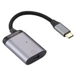 4K USB-C till Mini DisplayPort 1.4 + PD Data Sync Adapterkabel